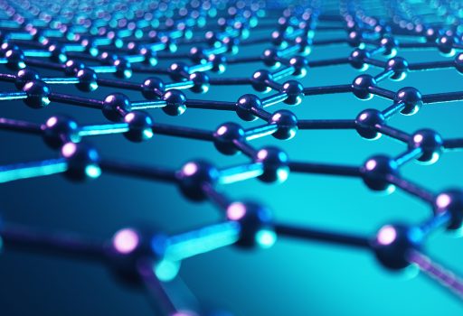 3D illustration of graphene