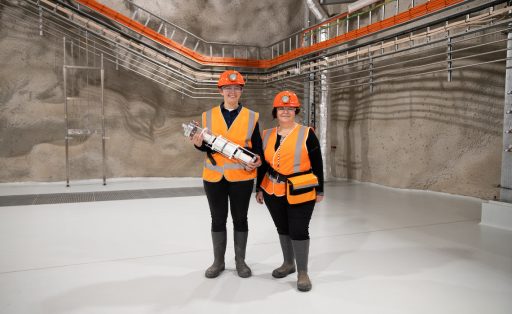 Inside the Stawell Underground Physics Laboratory