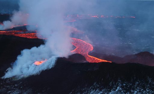 Iceland volcano eruption