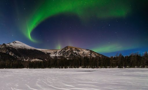 aurora over Canada