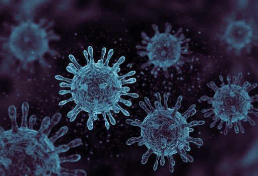 COVID virus illustration